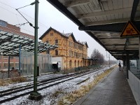 2018-01-22 08.59.05  Station no 2 of Kornwesthein, the start of my journey home